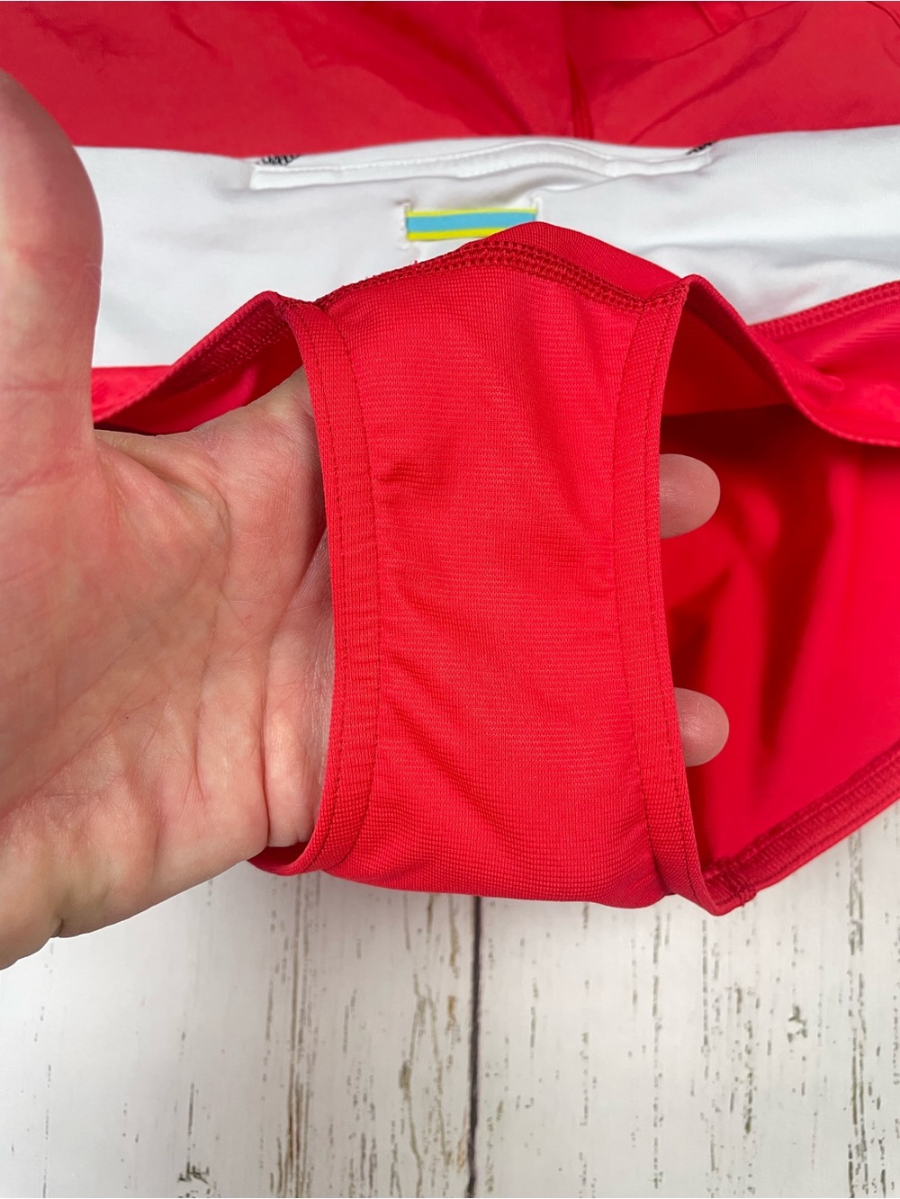 Lululemon Run: Speed Shorts Love Red Quilt Print 2.5” *Limited Edition - Picture 14 of 16
